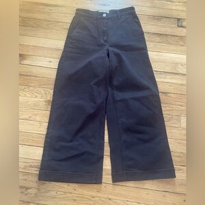 Everlane Wide Leg Denim, Black, Size 6